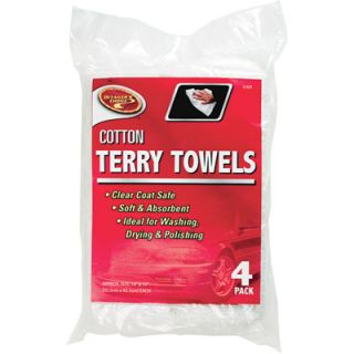 Detailer's Choice Terry Towels — 12-Pk.  Towels   Rags