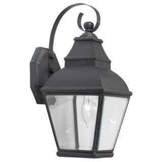 Bristol 1 light Charcoal Outdoor Wall Lantern