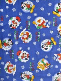 DISNEY PRINT COTTON FABRIC   Looks Like Snow   44"/45" WIDTH SOLD BY THE YARD (C466)