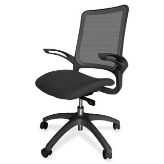 Lorell Self adjusting Weight activated Black Task Chair