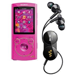 Sony NWZ S764 NWZS764BTP Bluetooth 8GB  Player with Wireless EX Heaphones, FM Radio, Voice Recording   Pink Electronics