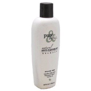 Pure & Basic Shampoo, Natural Anti Dandruff, 12 Ounces (Pack of 3)  Hair Shampoos  Beauty