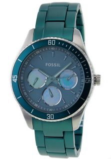 Fossil ES3036  Watches,Womens Turquoise Dial Turquoise Aluminum, Casual Fossil Quartz Watches