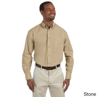 Mens Essential Poplin Button down Shirt