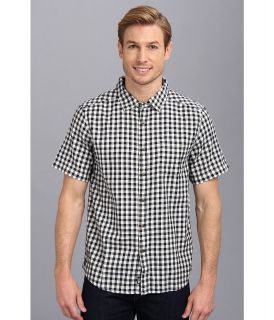 The North Face S/S Gramet Shirt Mens Short Sleeve Button Up (Blue)