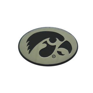 Iowa Chromed Metal Emblem