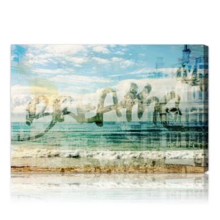 Oliver Gal Breathe Graphic Art on Canvas 10318 Size 15 x 10