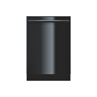 Bosch Ascenta 50 Decibel Built in Dishwasher with Stainless Steel Tub with Polypropylene Bottom (Black) (Common 24 in; Actual 23.625 in) ENERGY STAR