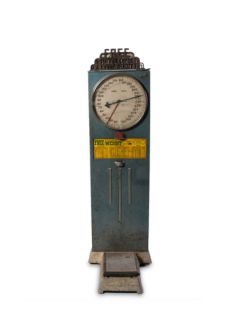 Guess Your Weight Carnival Scale by Donobedian Antiques