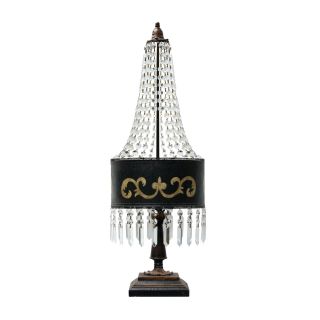 Dimond Lighting 1 light Table Lamp In Parisian Black Finish