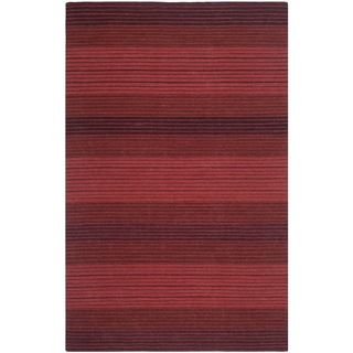 Safavieh Hand woven Marbella Rust Wool Rug (4 X 6)