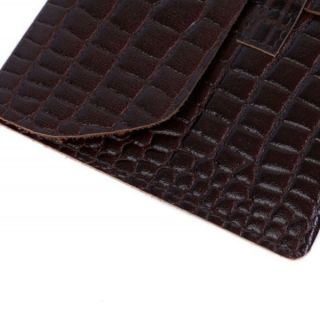 dbramante1928 Leather Envelope for iPad 2, 3, 4, and iPad Air   Crocodile Brown      Computing