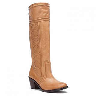 Fossil Felicia Mid Heel Boot  Women's   Camel Leather