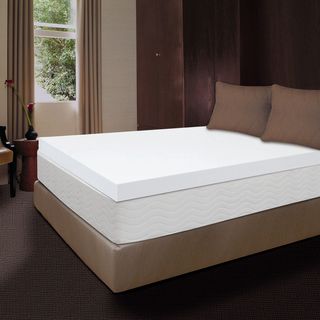 Comfort Memories Premium 4 inch Memory Foam Mattress Topper