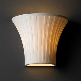 Limoges Collection 1 light Round Flared Wall Sconce