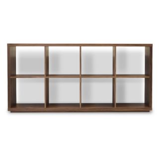 sohoConcept Malta 34.5 Bookcase 800 MALBKC Finish Walnut