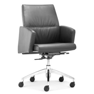 Chieftain Black Low Back Office Chair