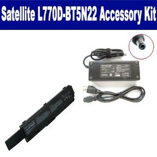 Toshiba Satellite L770DBT5N22 Laptop Accessory Kit includes SDB 3352 Battery, SDA 3508 AC Adapter Electronics