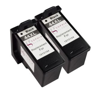 Sophia Global Remanufactured Ink Cartridge Replacement For Lexmark 44xl (2 Black)