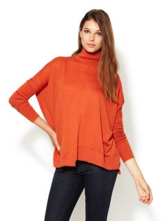 Boxy Turtleneck Cashmere Tunic by Autumn Cashmere