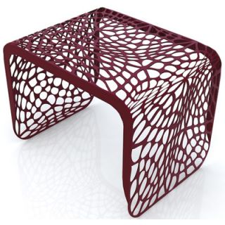 Arktura End Table Coralside Finish Berry
