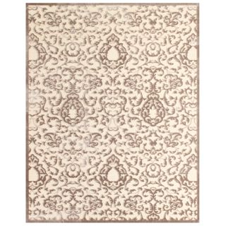 Penelope Cream Grey Area Rug (53 X 76)