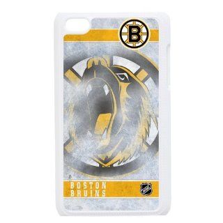 Boston Hockey Superstar Team NHL Boston Bruins Ipod Touch 4 Hard Plastic Back Case Cover Cell Phones & Accessories