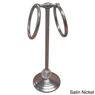 Pedestal Satin Nickel Or Chrome Hand Towel Ring