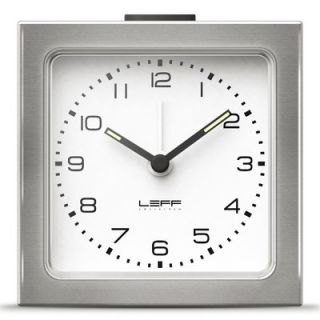 Leff Amsterdam Block Arabic Alarm Clock LT90002