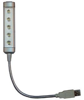 Ritelite LPL792 Wireless USB 5 LED Touch On Computer Light   Book Lights  