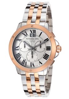 Raymond Weil 4891 SP5 00660  Watches,Mens Tango Chronograph Beige Textured Dial Two Tone Stainless Steel, Chronograph Raymond Weil Quartz Watches