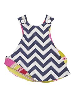 Reversible Smock Dress by Right Bank Babies