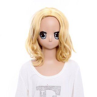 SureWells Golden Long Curlly Wig Hetalia France Cosplay Wigs Costume Wigs  Hair Replacement Wigs  Beauty