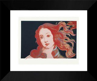 Andy Warhol Framed Art 15x18 "Details of Renaissance Paintings (Sandro Botticelli, Birth of Venus, 1482), 1984 5/18   Prints