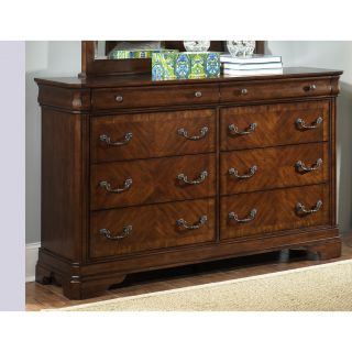 Liberty Furniture Industries Liberty Autumn Brown 8 drawer Dresser Brown Size 8 drawer
