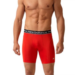 New Balance Mens Lifestyle Red Boxer Briefs
