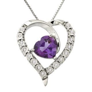 diamond accent pendant in sterling silver $ 149 00 add to bag send a