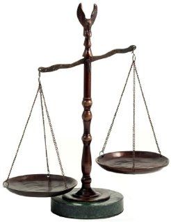 Bey Berk Scales Of Justice W/ Eagle Finial   Educational And Hobby Weighing Scales