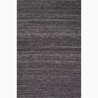 Handmade Brown/ Gray Wool Eco friendly Rug (5 X 8)