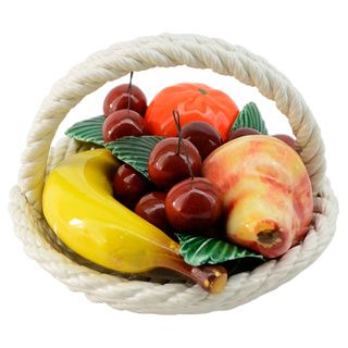 Round Fruit Basket Centerpiece