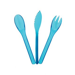 French Bull Lucent Flatware Snap Set FBL1262 Color Turquoise