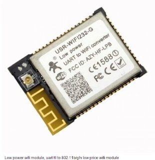 Happy Store LOW Power WIFI Module, UART TTL TO 802.11B/G/N Low Price WIFI Module Cell Phones & Accessories