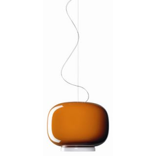 Foscarini Chouchin 1 Suspension Lamp in Orange 210071 53 Cable Length 200 C