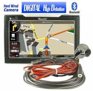 Navsgo Go790WRV 7" Digital High Definition 800x480 Portable GPS with Bluetooth & Hard Wired Backup Camera System USA/canada Package GPS & Navigation