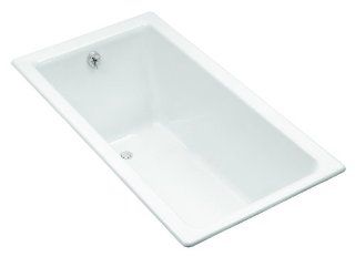 KOHLER K 804 R 0 Kathryn 5.5 Foot Bath, White   Recessed Bathtubs  