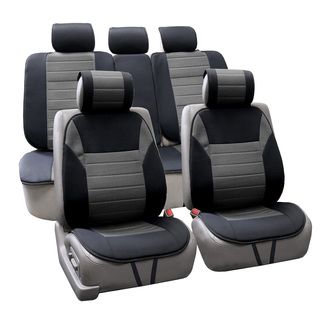 Fh Group Gray Thick Foam Padding Seat Cushion Pads (full Set)