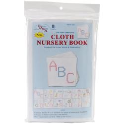Stamped Cloth Nursery Books 8 X8 12 Pages   Abc