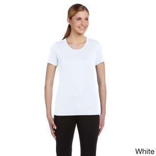 Alo Alo Sport Womens Performance Short Sleeve T shirt White Size XXL (18)