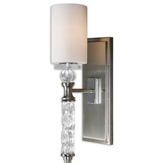 Campania 1 light Brushed Nickel Wall Sconce