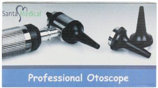 Professional Otoscope with hard plastic case Health & Personal Care